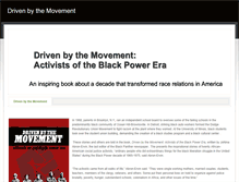 Tablet Screenshot of drivenbythemovement.weebly.com