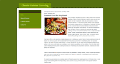 Desktop Screenshot of classiccuisinecatering.weebly.com