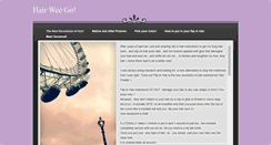 Desktop Screenshot of hairweego.weebly.com