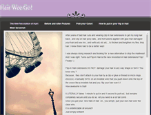 Tablet Screenshot of hairweego.weebly.com