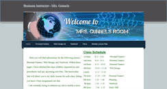 Desktop Screenshot of mrsgunnels.weebly.com