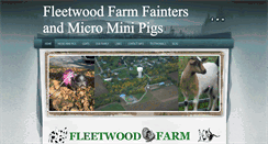 Desktop Screenshot of fleetwoodfarmfainters.weebly.com
