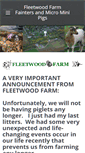 Mobile Screenshot of fleetwoodfarmfainters.weebly.com