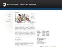 Tablet Screenshot of conocemipanama.weebly.com