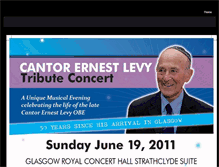 Tablet Screenshot of ernestlevytributeconcert.weebly.com