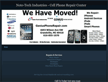Tablet Screenshot of cellphonerepair.weebly.com