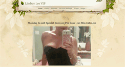 Desktop Screenshot of lindsayleevip.weebly.com