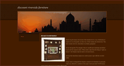 Desktop Screenshot of discountriversidefurniture.weebly.com