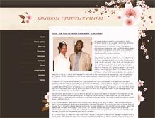 Tablet Screenshot of kingdomchapel.weebly.com