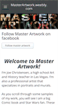 Mobile Screenshot of masterartwork.weebly.com