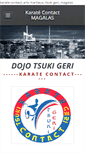 Mobile Screenshot of karate-contact-magalas.weebly.com