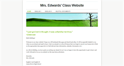 Desktop Screenshot of edwardsbowie.weebly.com