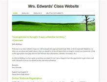 Tablet Screenshot of edwardsbowie.weebly.com