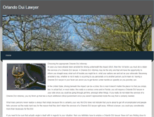 Tablet Screenshot of orlando-dui-lawyer.weebly.com