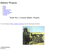 Tablet Screenshot of ginfantryweapons.weebly.com