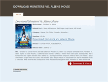 Tablet Screenshot of download-monstersvsaliens.weebly.com