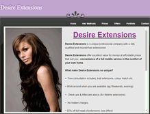 Tablet Screenshot of desireextensions.weebly.com