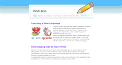 Desktop Screenshot of hindibolo.weebly.com