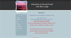 Desktop Screenshot of misslodge.weebly.com