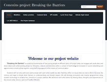 Tablet Screenshot of breakingthebarriers.weebly.com