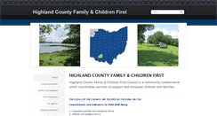 Desktop Screenshot of highlandfcfc.weebly.com