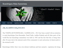 Tablet Screenshot of kunchitigarasammelana2012.weebly.com