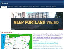 Tablet Screenshot of oregonmyoregon.weebly.com