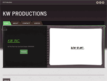Tablet Screenshot of kwproductions.weebly.com