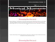 Tablet Screenshot of musicalmomentsmedia.weebly.com