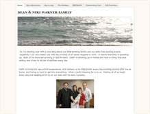Tablet Screenshot of deanandnikiwarnerfamily.weebly.com