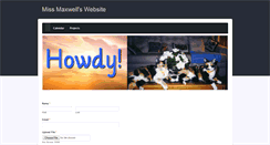 Desktop Screenshot of ddmaxwell.weebly.com