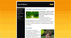 Desktop Screenshot of onewellness.weebly.com