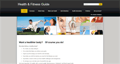 Desktop Screenshot of fitnessguide101.weebly.com