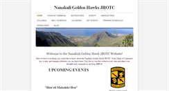 Desktop Screenshot of nanakulijrotc.weebly.com