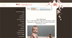 Desktop Screenshot of mommadeeasy.weebly.com