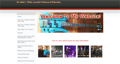 Desktop Screenshot of drjohnvitale.weebly.com