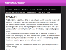 Tablet Screenshot of ktrabbitry.weebly.com