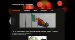 Desktop Screenshot of educacionycomunicacion0022.weebly.com