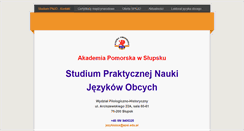 Desktop Screenshot of jezykiobceap.weebly.com