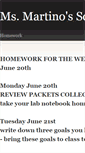 Mobile Screenshot of martinoscience.weebly.com