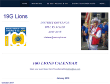 Tablet Screenshot of 19glions.weebly.com
