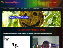 Tablet Screenshot of mypersonalseanspace.weebly.com