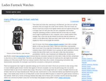 Tablet Screenshot of ladiesfastrackwatches.weebly.com