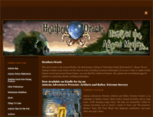 Tablet Screenshot of heathenoracle.weebly.com