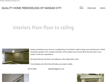 Tablet Screenshot of kcqualityhomeremodeling.weebly.com