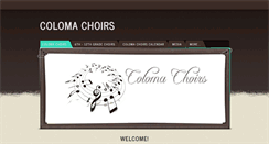 Desktop Screenshot of colomachoirs.weebly.com