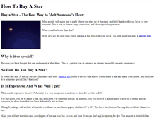 Tablet Screenshot of buyastar.weebly.com