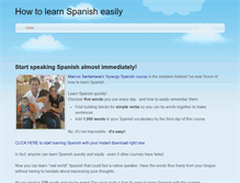 Tablet Screenshot of howto-learnspanish.weebly.com