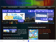 Tablet Screenshot of cityvillefans.weebly.com