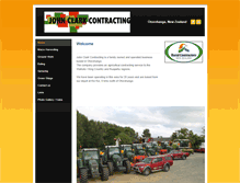 Tablet Screenshot of johnclarkcontracting.weebly.com